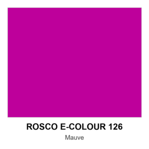 Rosco E-Colour+ #126 - Mauve - 21" X 24" Sheet
