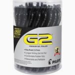 Pilot® G-2 Black Pens, 0.7 Mm,