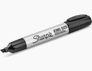 Sharpie Chisel Point - Black